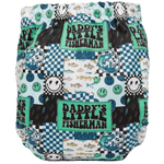 Texas Tushies Tiny Tushies Newborn AIO Cloth Diaper with Pocket Opening for Babies - 