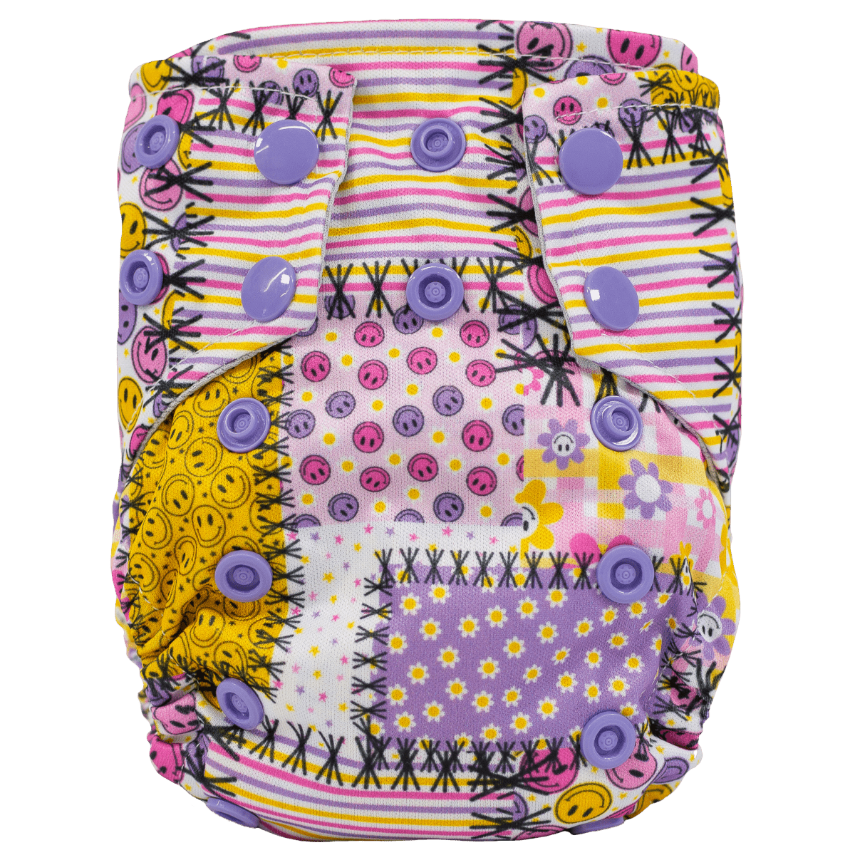 Texas Tushies Tiny Tushies Newborn AIO Cloth Diaper with Pocket Opening for Babies - 