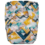 Texas Tushies Tiny Tushies Newborn AIO Cloth Diaper with Pocket Opening for Babies - 