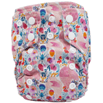 Texas Tushies Tiny Tushies Newborn AIO Cloth Diaper with Pocket Opening for Babies - 