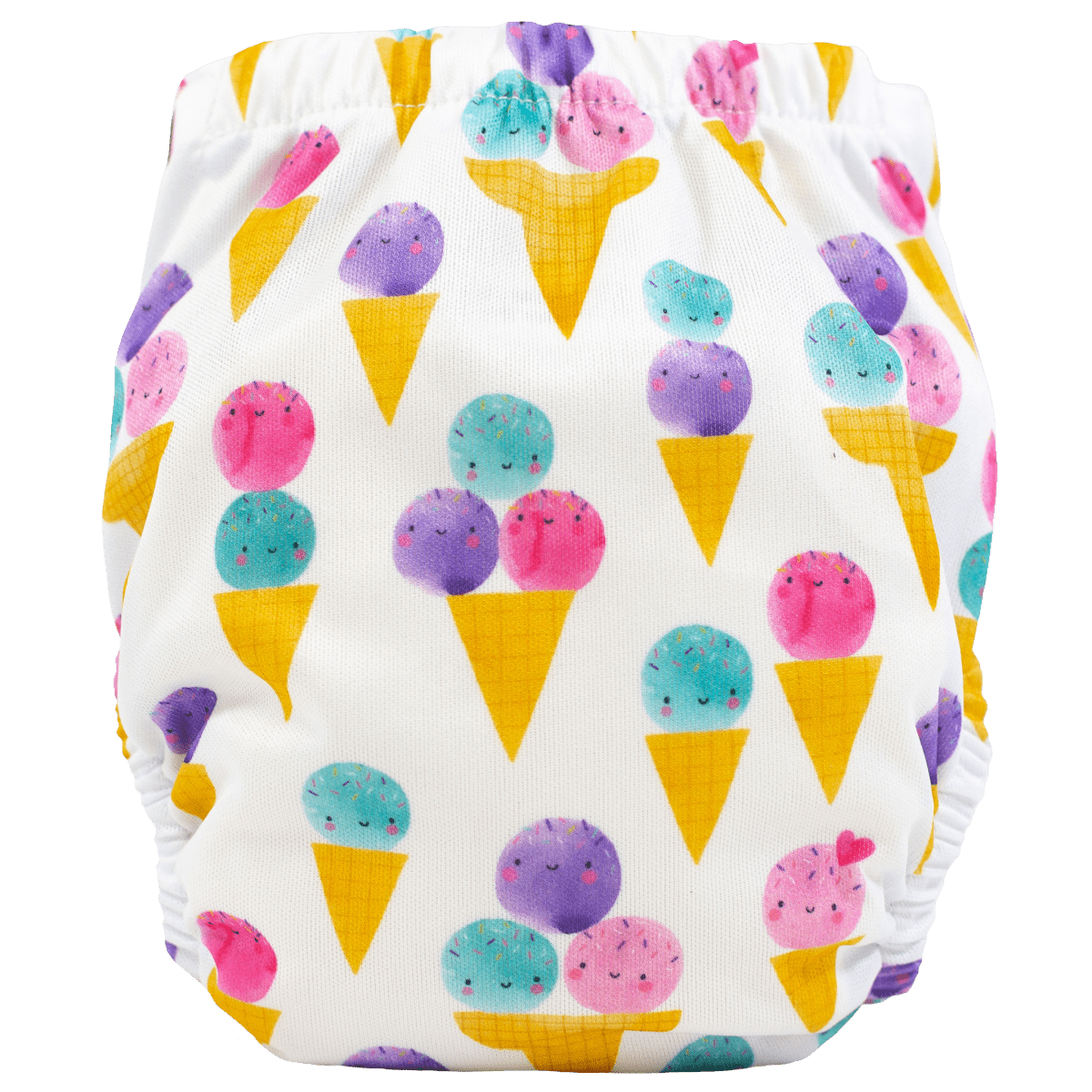 Texas Tushies Tiny Tushies Newborn AIO Cloth Diaper with Pocket Opening for Babies - 