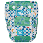Texas Tushies Tiny Tushies Newborn AIO Cloth Diaper with Pocket Opening for Babies - 