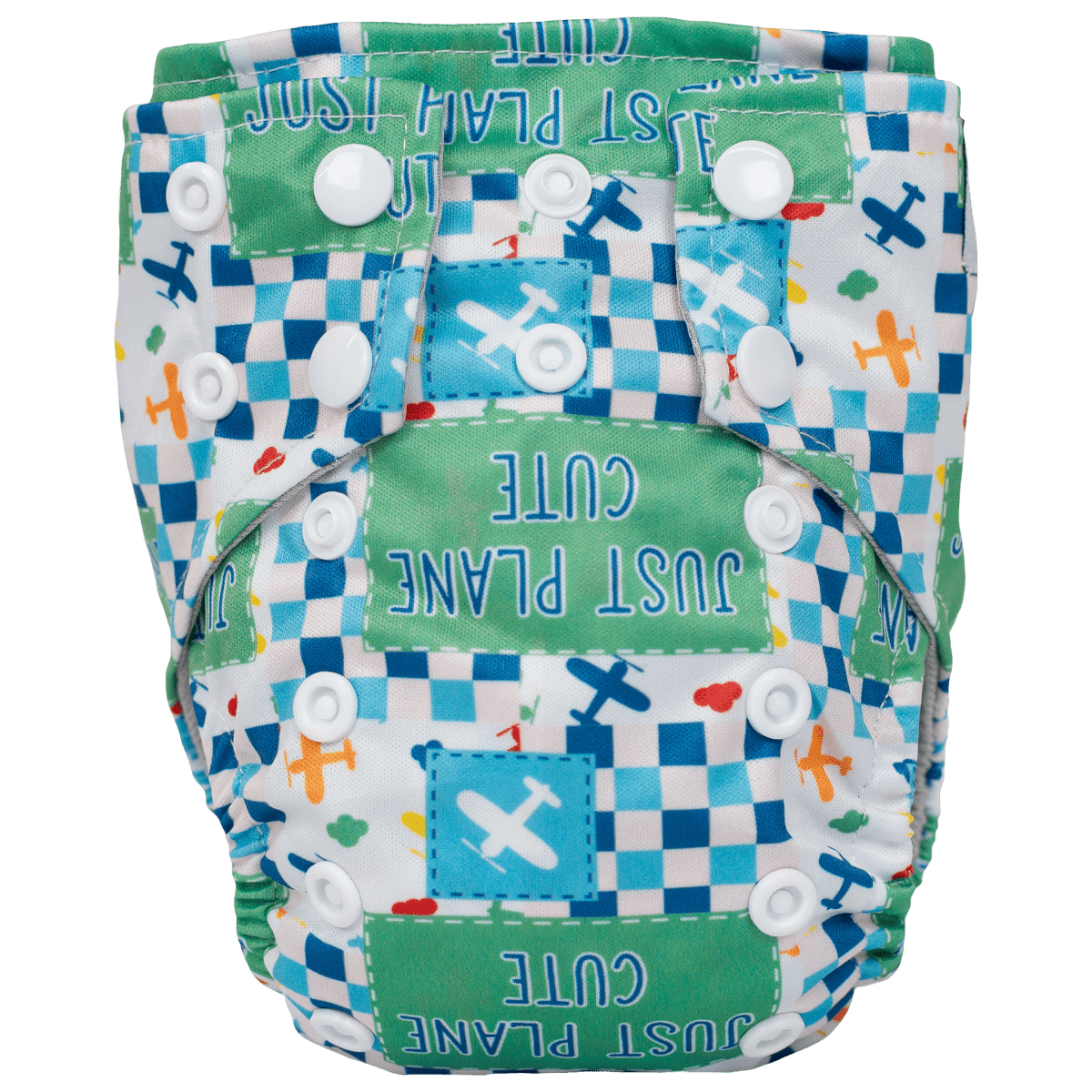 Texas Tushies Tiny Tushies Newborn AIO Cloth Diaper with Pocket Opening for Babies - 