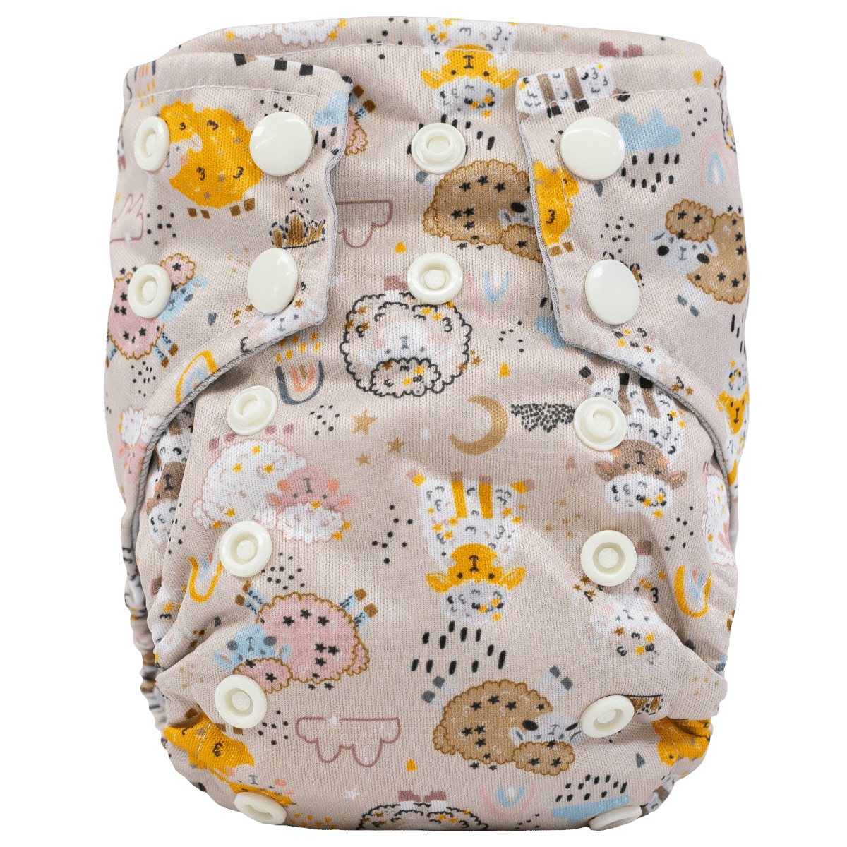 Texas Tushies Tiny Tushies Newborn AIO Cloth Diaper with Pocket Opening for Babies - 