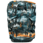 Texas Tushies Tiny Tushies Newborn AIO Cloth Diaper with Pocket Opening for Babies - 