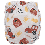 Texas Tushies Tiny Tushies Newborn AIO Cloth Diaper with Pocket Opening for Babies - 