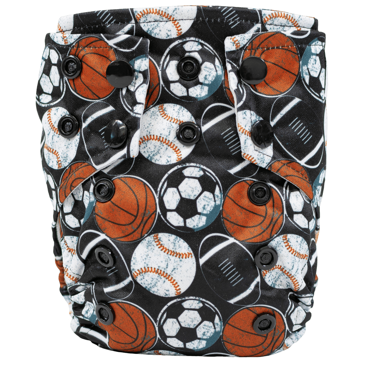 Texas Tushies Tiny Tushies Newborn AIO Cloth Diaper with Pocket Opening for Babies - 