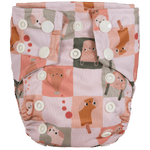 Texas Tushies Tiny Tushies Newborn AIO Cloth Diaper with Pocket Opening for Babies - 