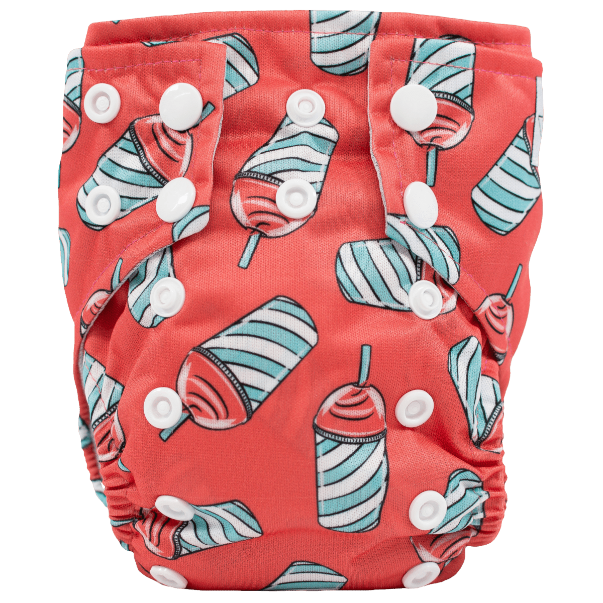 Texas Tushies Tiny Tushies Newborn AIO Cloth Diaper with Pocket Opening for Babies - 
