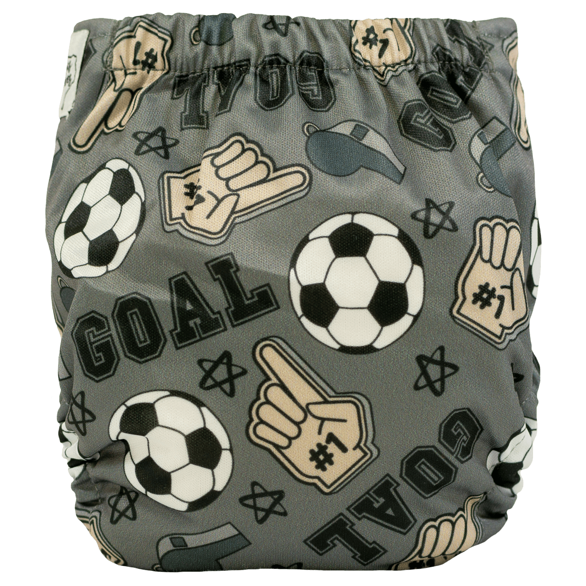 Texas Tushies Tiny Tushies Newborn AIO Cloth Diaper with Pocket Opening for Babies - 