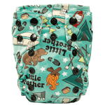 Texas Tushies Tiny Tushies Newborn AIO Cloth Diaper with Pocket Opening for Babies - 