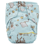 Texas Tushies Tiny Tushies Newborn AIO Cloth Diaper with Pocket Opening for Babies - 