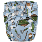 Texas Tushies Tiny Tushies Newborn AIO Cloth Diaper with Pocket Opening for Babies - 