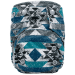 Texas Tushies Tiny Tushies Newborn AIO Cloth Diaper with Pocket Opening for Babies - 