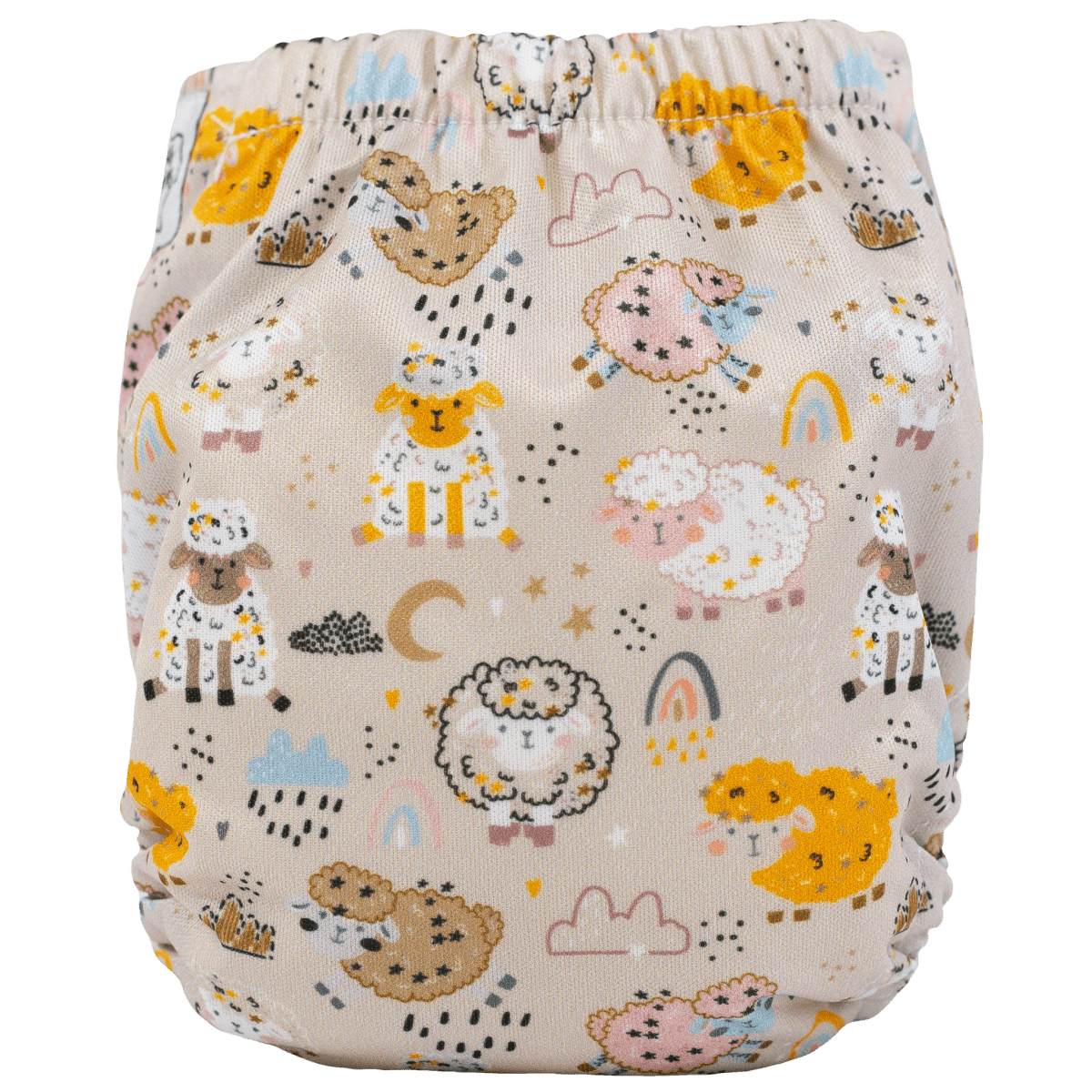 Texas Tushies Tiny Tushies Newborn AIO Cloth Diaper with Pocket Opening for Babies - 