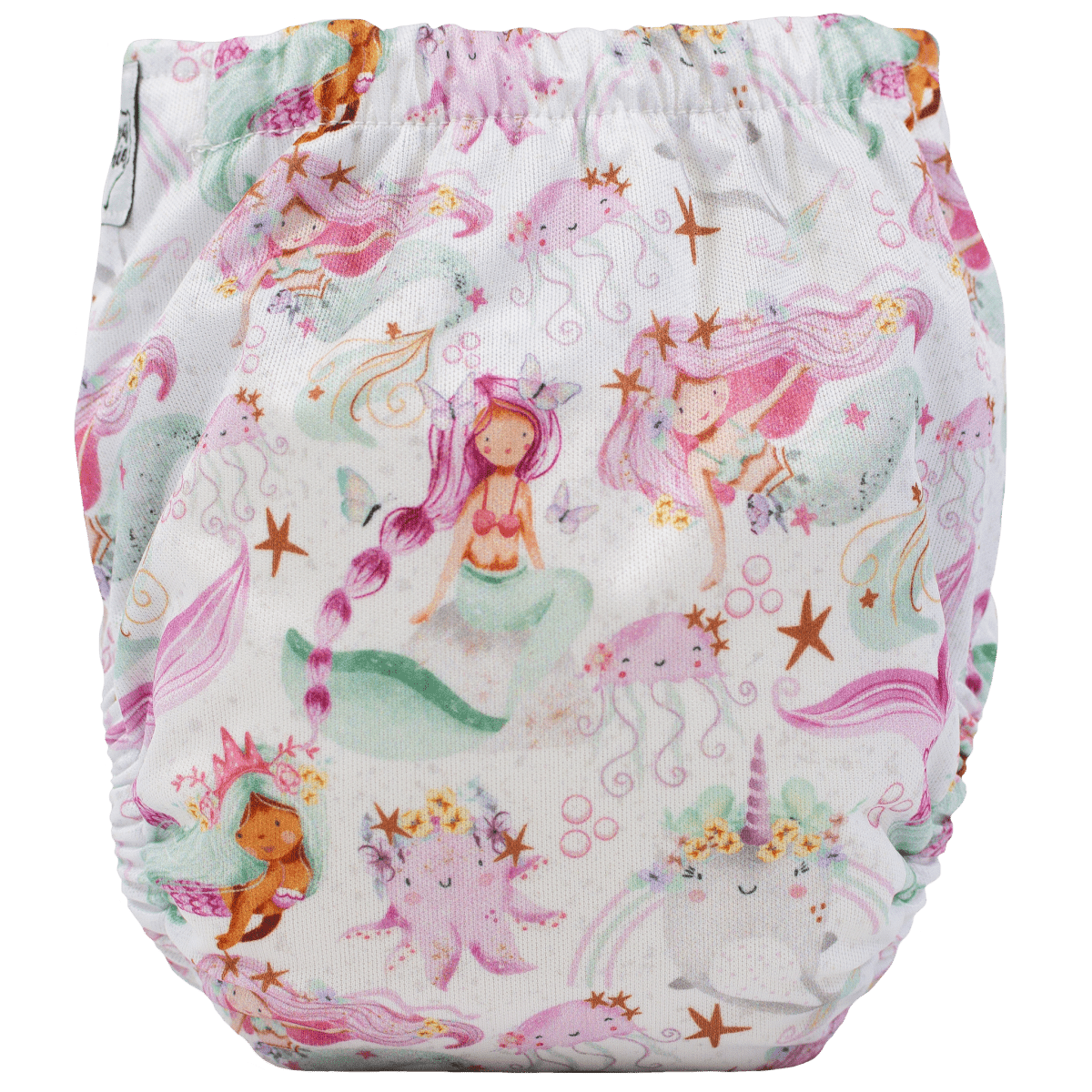 Texas Tushies Tiny Tushies Newborn AIO Cloth Diaper with Pocket Opening for Babies - 