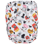 Texas Tushies Tiny Tushies Newborn AIO Cloth Diaper with Pocket Opening for Babies - 