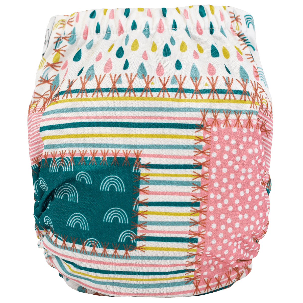 Texas Tushies Tiny Tushies Newborn AIO Cloth Diaper with Pocket Opening for Babies - 