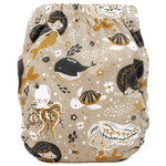 Texas Tushies Tiny Tushies Newborn AIO Cloth Diaper with Pocket Opening for Babies - 