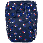 Texas Tushies Tiny Tushies Newborn AIO Cloth Diaper with Pocket Opening for Babies - 