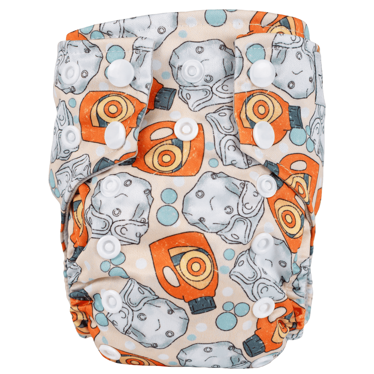 Texas Tushies Tiny Tushies Newborn AIO Cloth Diaper with Pocket Opening for Babies - 
