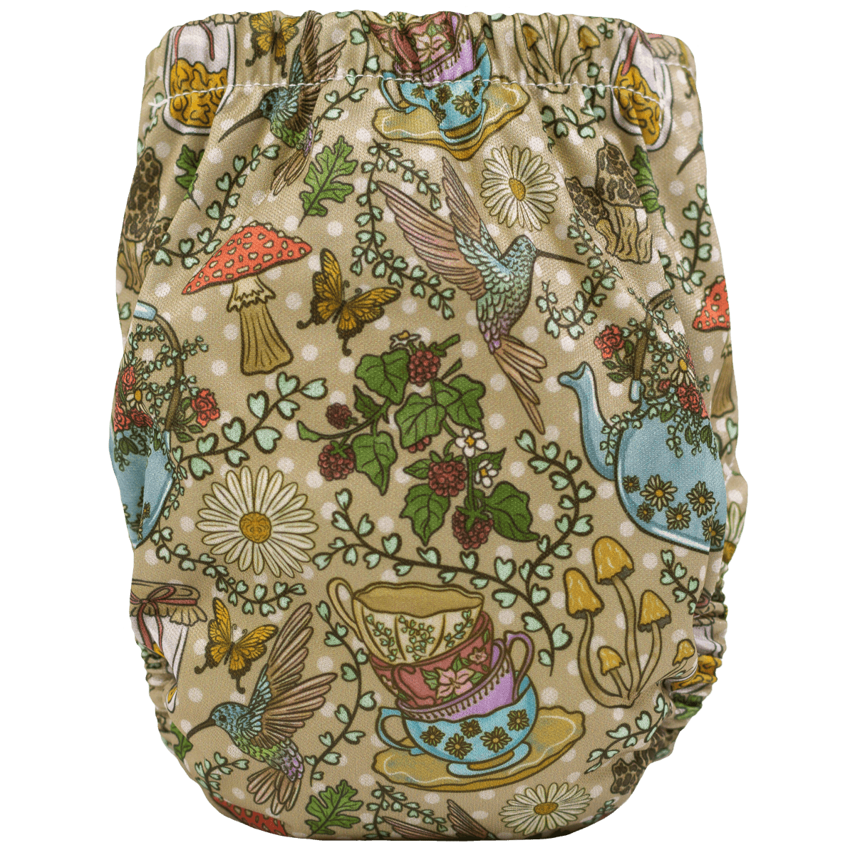 Texas Tushies Tiny Tushies Newborn AIO Cloth Diaper with Pocket Opening for Babies - 