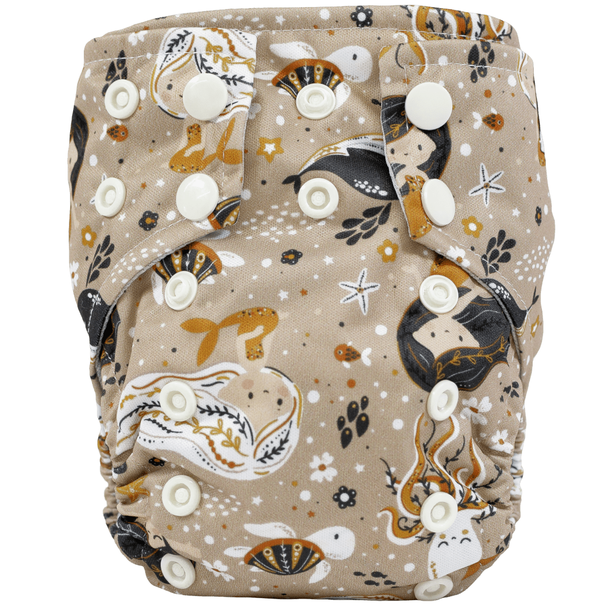 Texas Tushies Tiny Tushies Newborn AIO Cloth Diaper with Pocket Opening for Babies - 