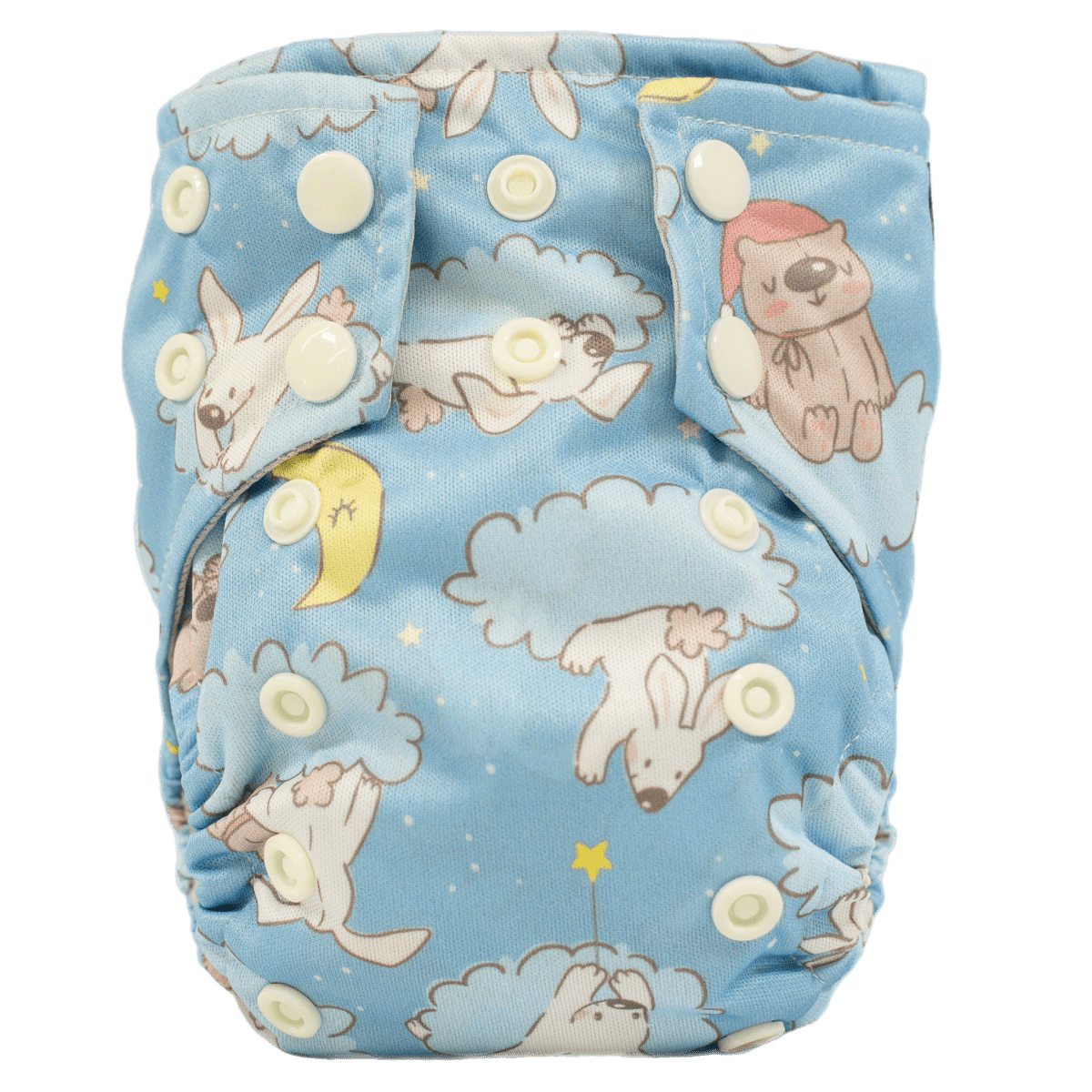 Texas Tushies Tiny Tushies Newborn AIO Cloth Diaper with Pocket Opening for Babies - 