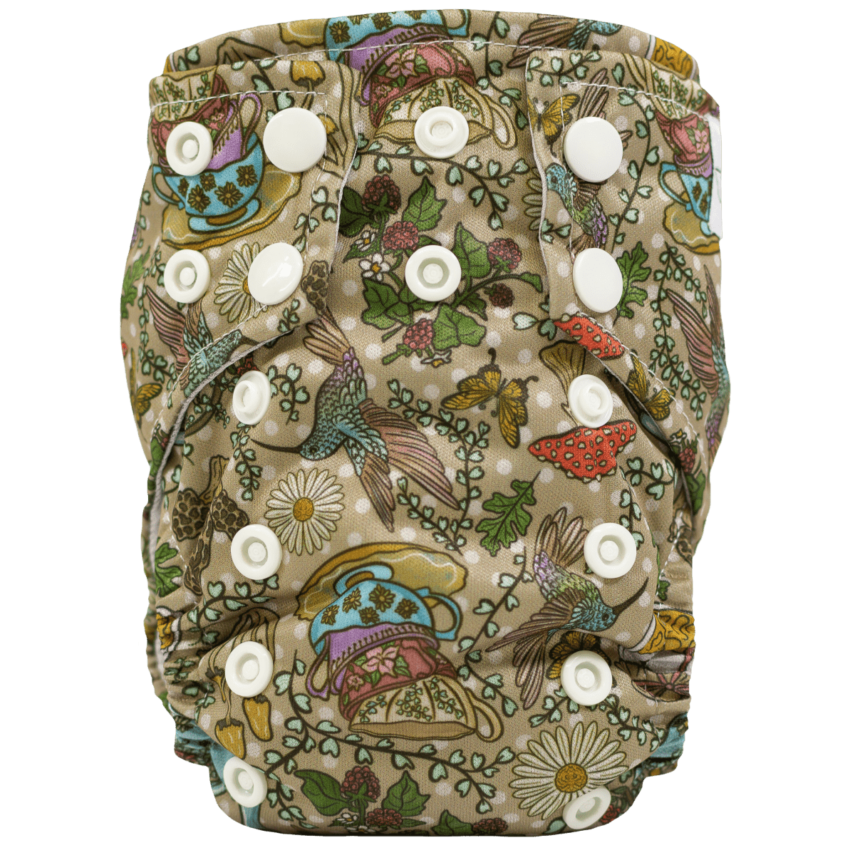 Texas Tushies Tiny Tushies Newborn AIO Cloth Diaper with Pocket Opening for Babies - 