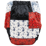 Texas Tushies Tiny Tushies Newborn AIO Cloth Diaper with Pocket Opening for Babies - 