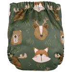 Texas Tushies Tiny Tushies Newborn AIO Cloth Diaper with Pocket Opening for Babies - 