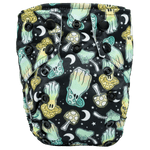 Texas Tushies Tiny Tushies Newborn AIO Cloth Diaper with Pocket Opening for Babies - 