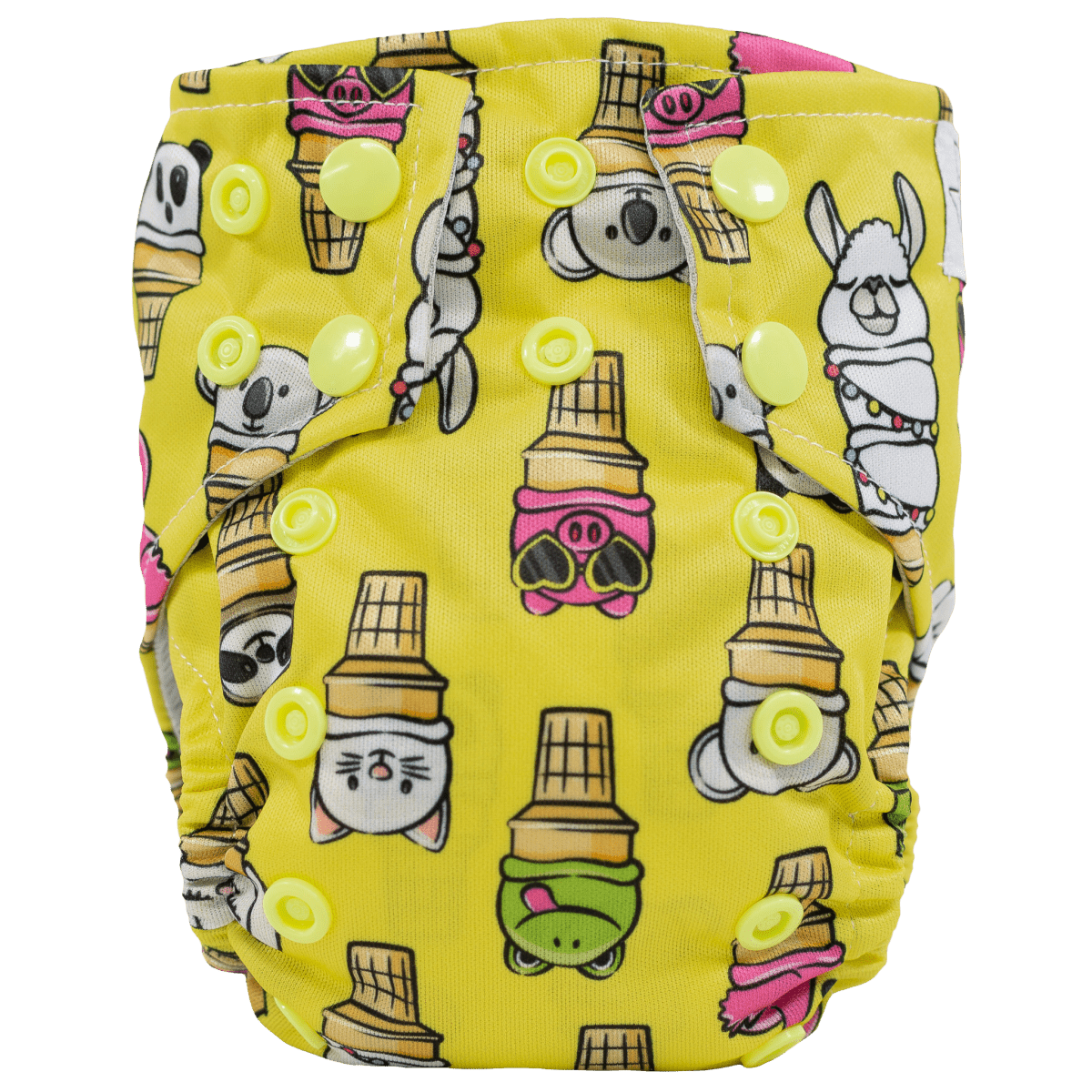 Texas Tushies Tiny Tushies Newborn AIO Cloth Diaper with Pocket Opening for Babies - 