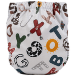 Texas Tushies Tiny Tushies Newborn AIO Cloth Diaper with Pocket Opening for Babies - 