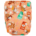 Texas Tushies Tiny Tushies Newborn AIO Cloth Diaper with Pocket Opening for Babies - 