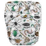 Texas Tushies Tiny Tushies Newborn AIO Cloth Diaper with Pocket Opening for Babies - 