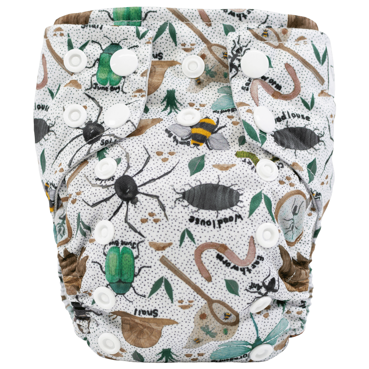 Texas Tushies Tiny Tushies Newborn AIO Cloth Diaper with Pocket Opening for Babies - 