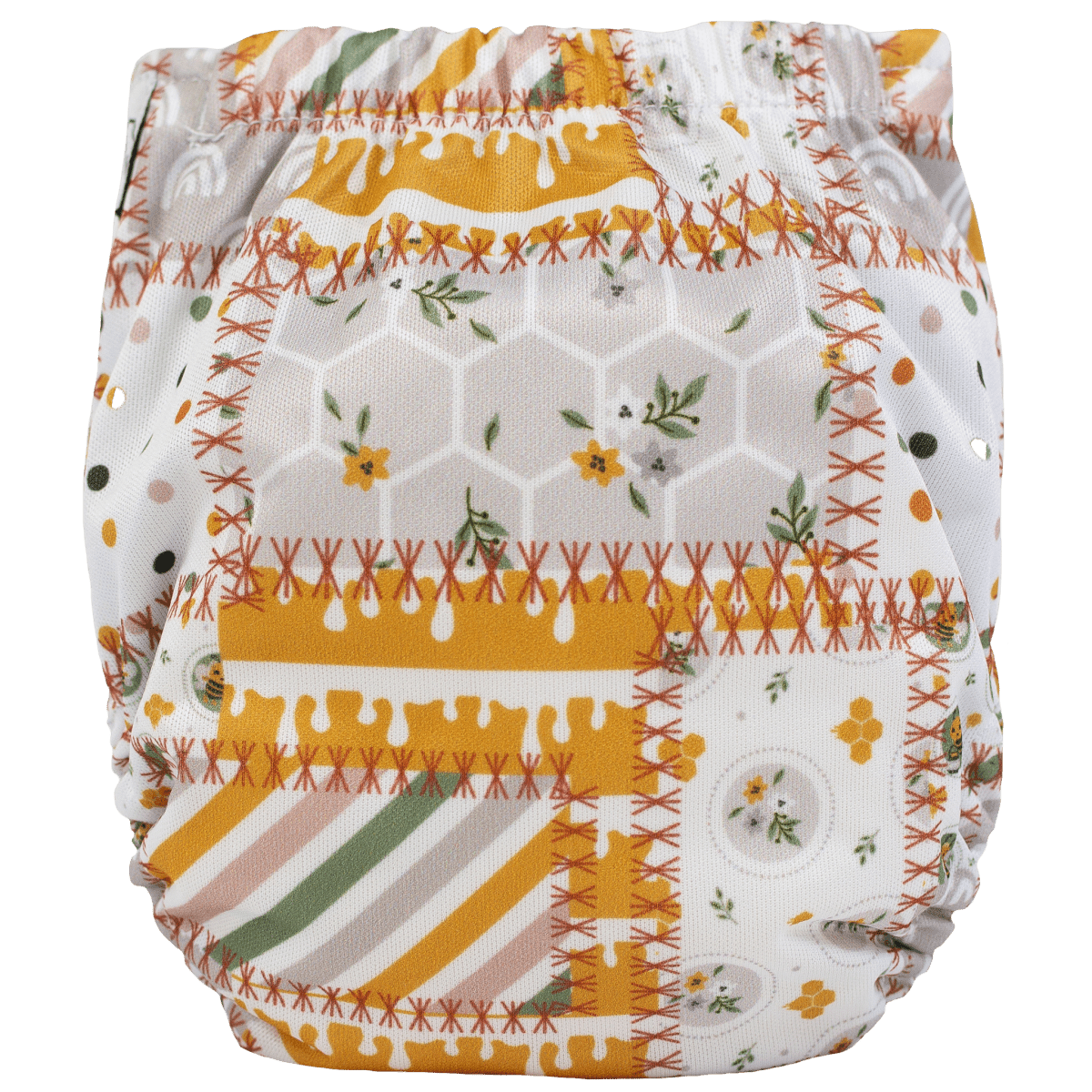 Texas Tushies Tiny Tushies Newborn AIO Cloth Diaper with Pocket Opening for Babies - 