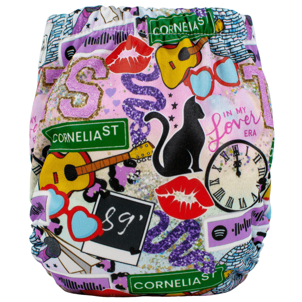 Texas Tushies Tiny Tushies Newborn AIO Cloth Diaper with Pocket Opening for Babies - 