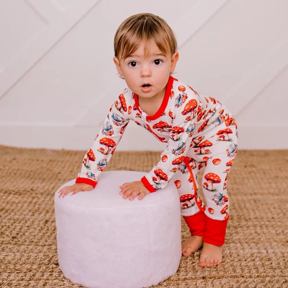 Bestaroo Toadally Sleepy Bamboo Baby Coverall With Two Way Zipper - 