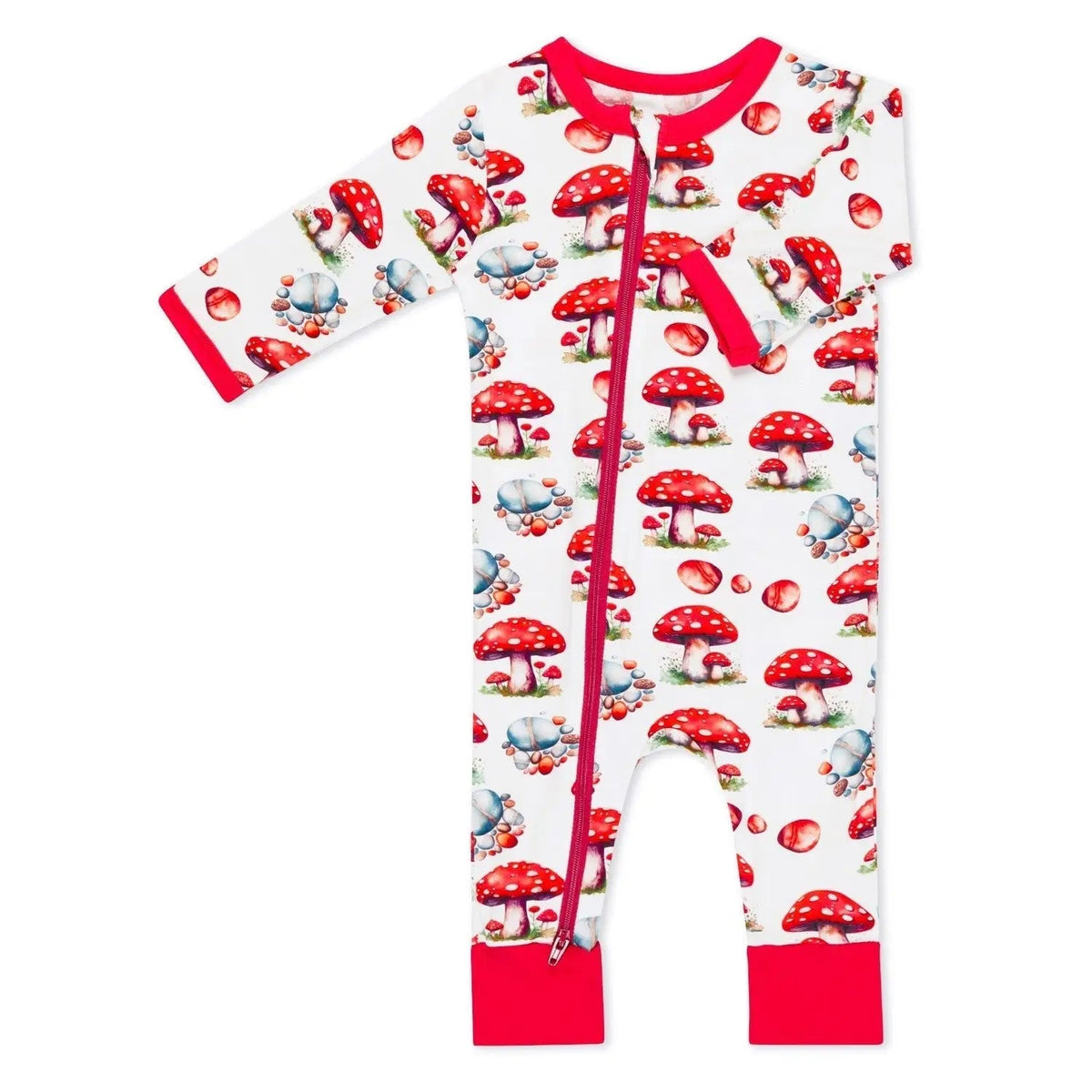 Bestaroo Toadally Sleepy Bamboo Baby Coverall With Two Way Zipper - 