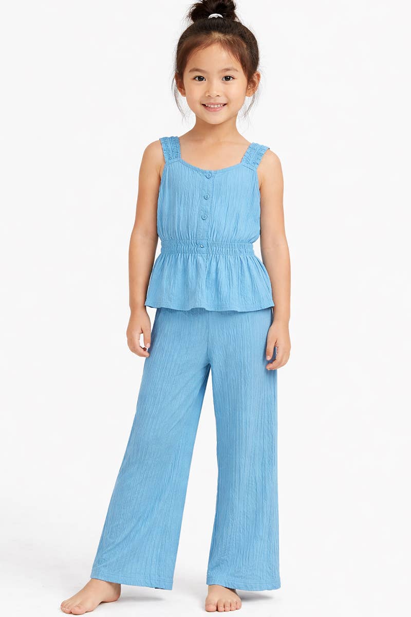 Cutie Patootie Clothing Toddler 2 Piece Crinkle Plisse Pant Set 2T 6T PolyesterEveretts Place