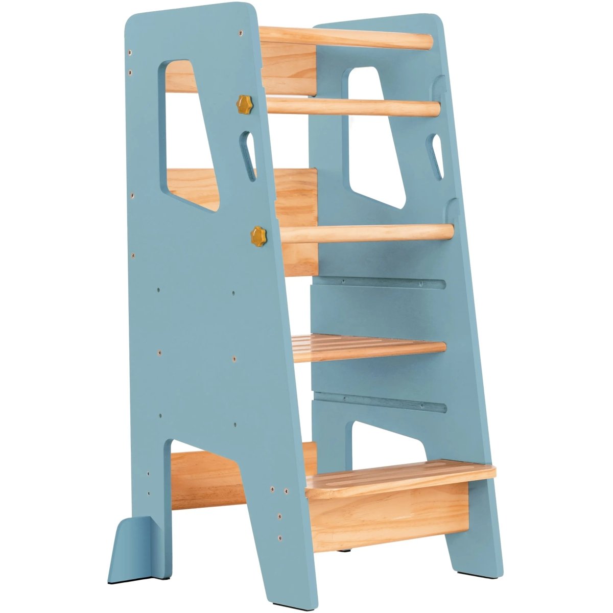 Ocodile.com Toddler Standing Tower with Safe Climbing Bars for Independent Learning - 