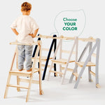 Goodevas Toddler Tower: Step stool for Kids - Graphite - Everetts Place