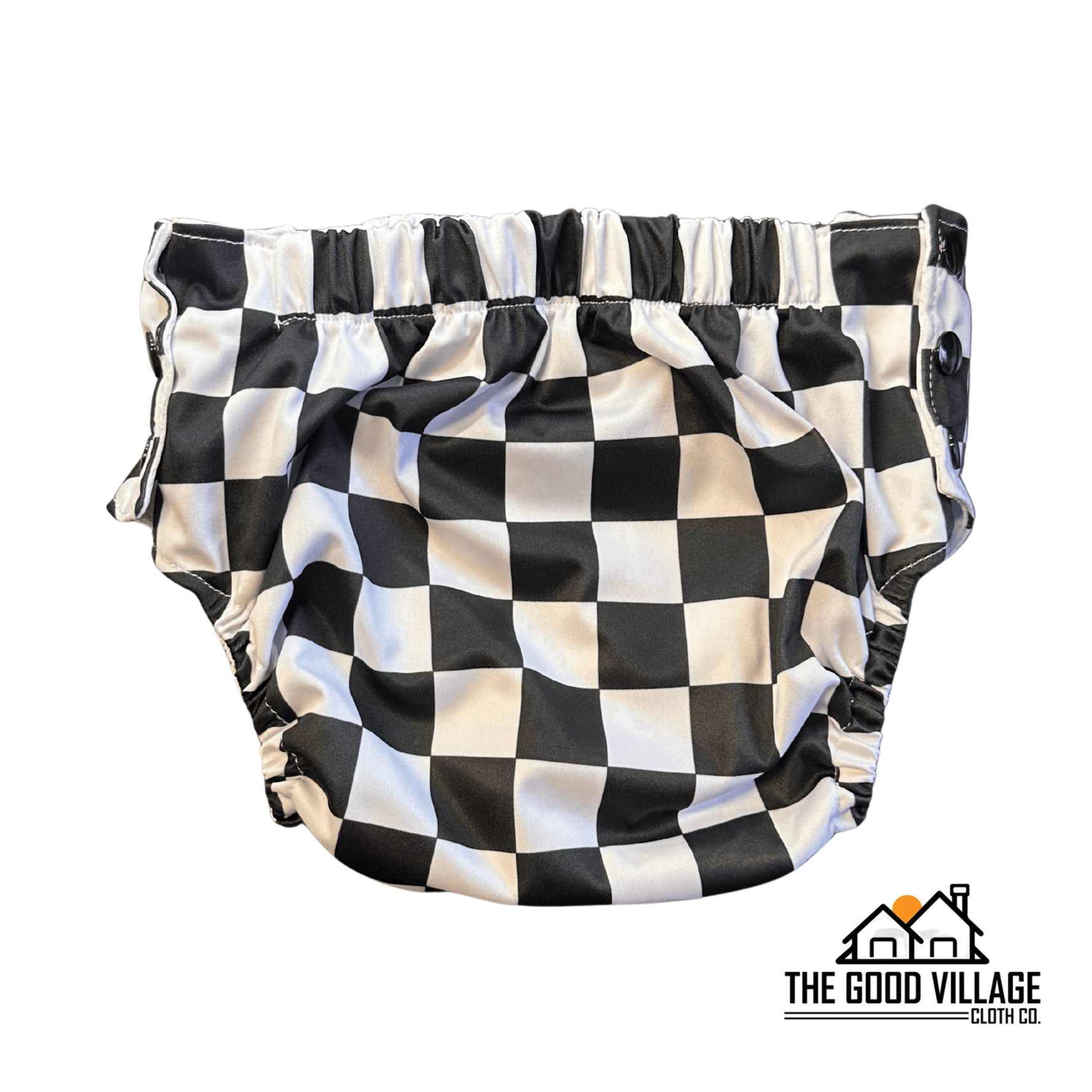 The Good Village Cloth Co. Toddler Trainers - Check Me Out - 