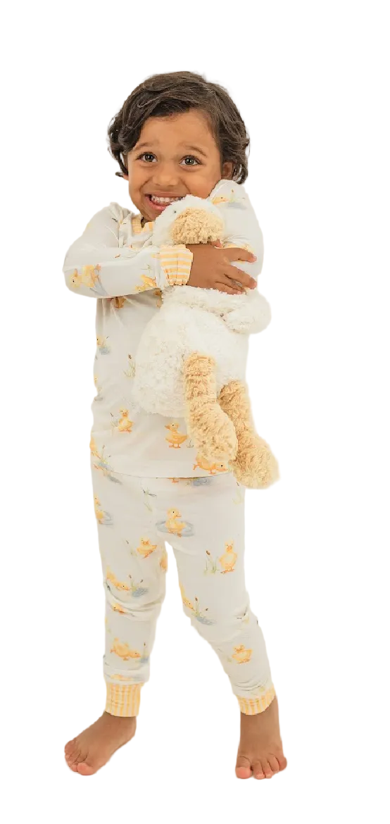 My First Waddle 2-Piece Bamboo Pajamas (Boys & Girls)