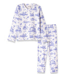 Tesa Babe Toile de Jouy Girl's Bamboo Pajama SetEveretts Place