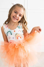 Mila & Rose ® Tonal Rainbow Tank Tutu Leotard - 