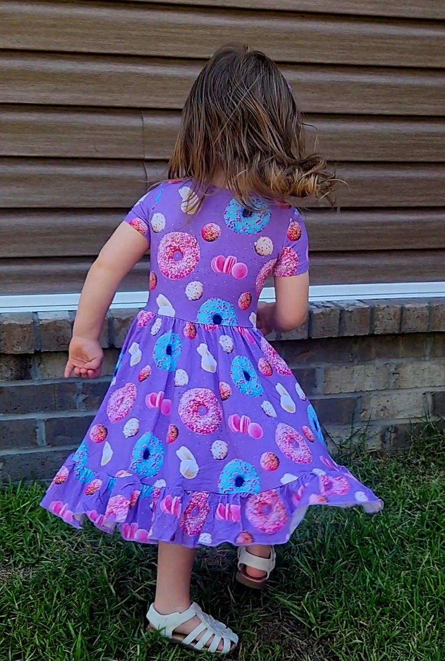 Dragonfly Dreams Bamboo Too Sweet Twirl Dress with Pockets & Shorts Set