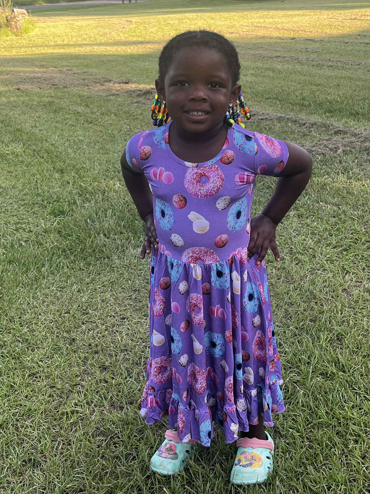 Dragonfly Dreams Bamboo Too Sweet Twirl Dress with Pockets & Shorts Set